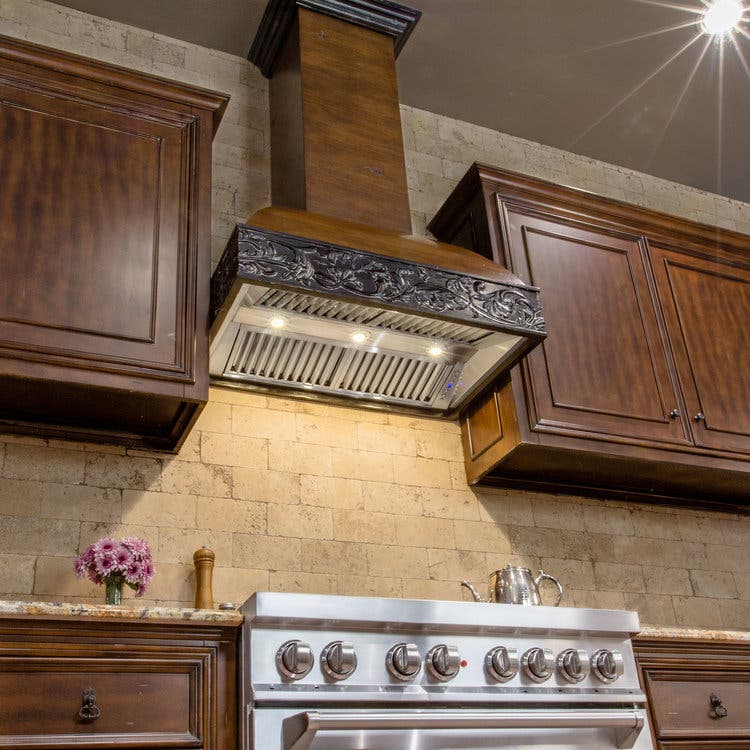 Zline 393ARRS36400 Antigua/Walnut, 36 Inch
