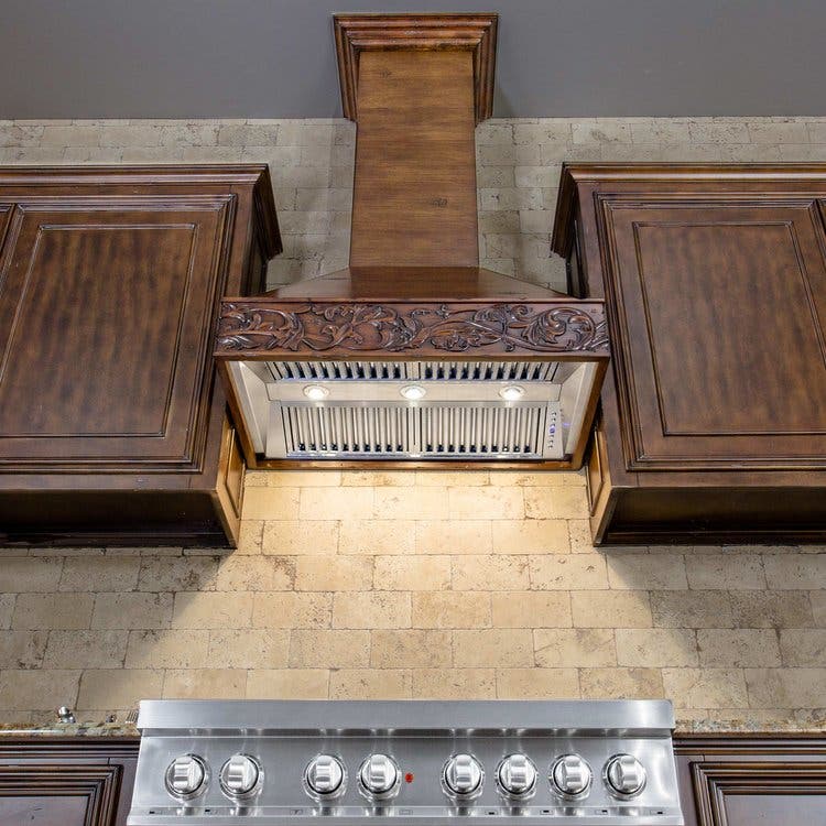 Zline 373WHRS36400 Walnut/Hamilton