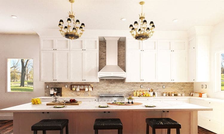 Zline 321TTRS36400 White, 36 Inch
