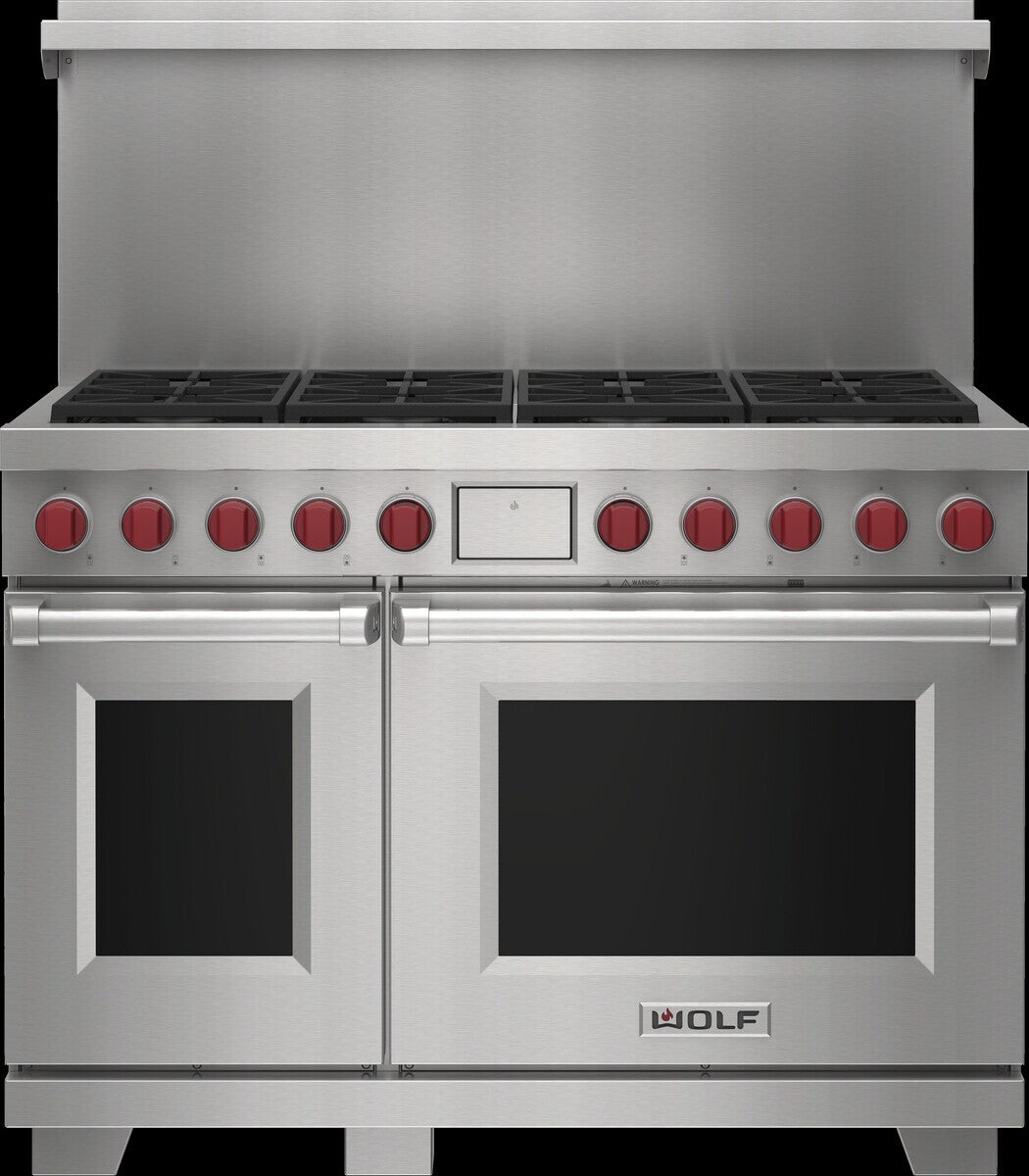 Wolf DF48650GSP 48 Inch Freestanding Dual-Fuel Smart Range