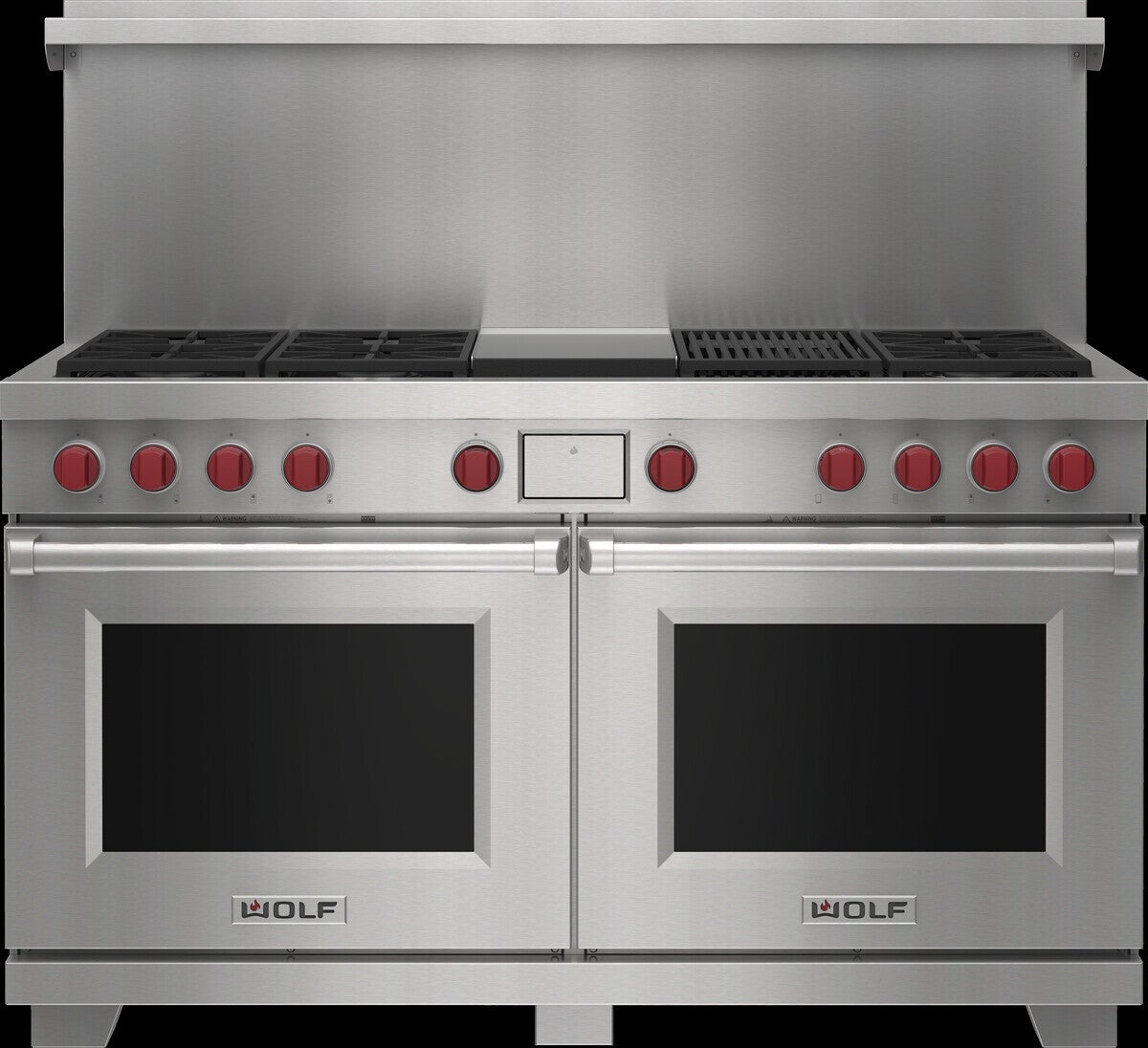 Wolf DF60650FSP 60 Inch Freestanding Dual-Fuel Smart Range