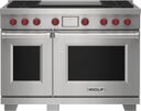 48 Inch Freestanding Dual Fuel Range with 4 Sealed Burners, Griddle