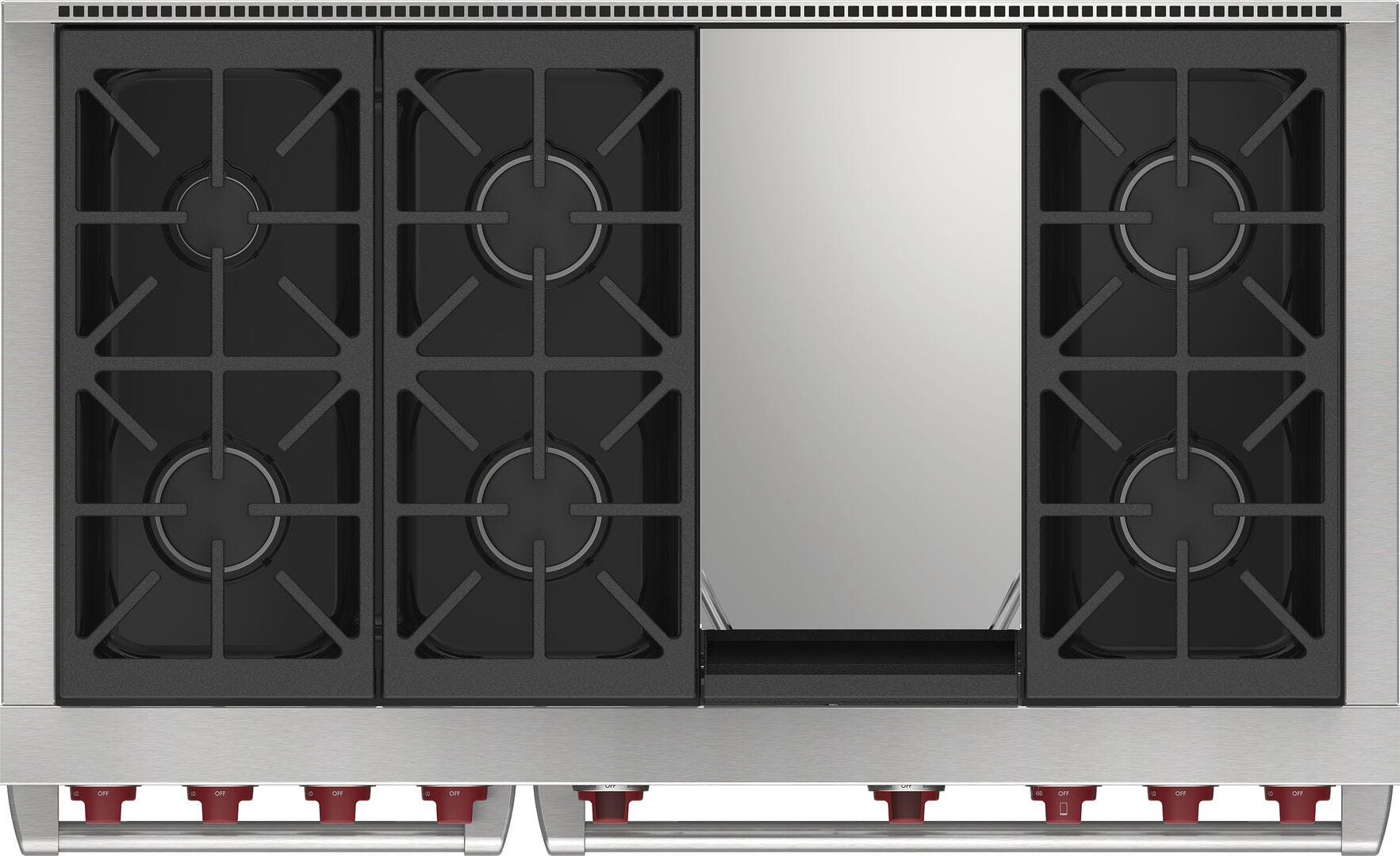 Wolf DF48650GSP Stainless Steel, Natural Gas