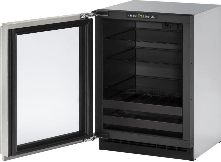 U-Line U2224BEVS15B Stainless Steel with Frame, Left Hinge and Door Lo...
