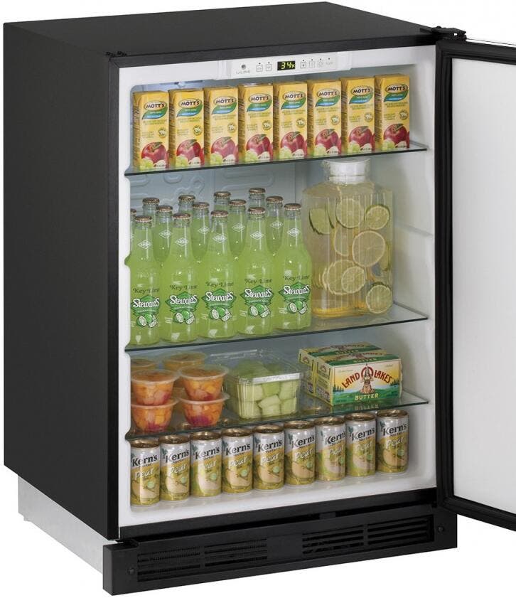 U-Line U1224RW00B White with Right Hinge