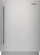 24 Inch Built-In Outdoor Smart All Refrigerator with 5.4 cu ft Capacity, Nano-Coated Shelves, Storage Drawer, On-Door Touch Control Panel, Door Alarm, Stainless Steel Interior, Star-K, and Energy Star Rated
