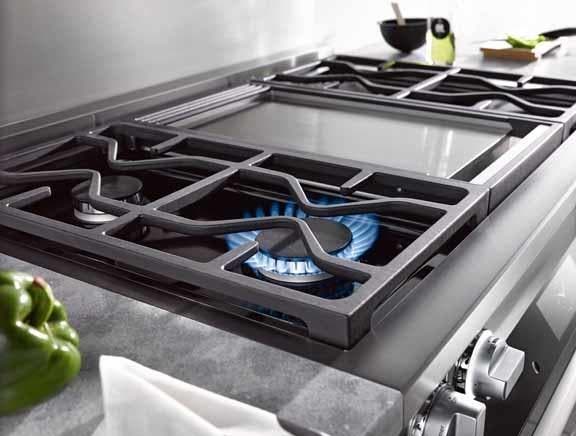 Miele KMR11361G Stainless Steel, Natural Gas