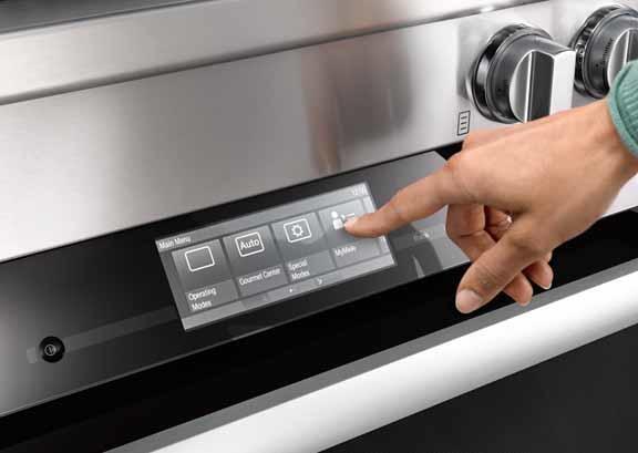 Miele HR19562DFGDG Stainless Steel, Natural Gas