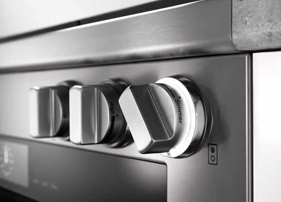 Miele HR19562DFGDG Stainless Steel, Natural Gas