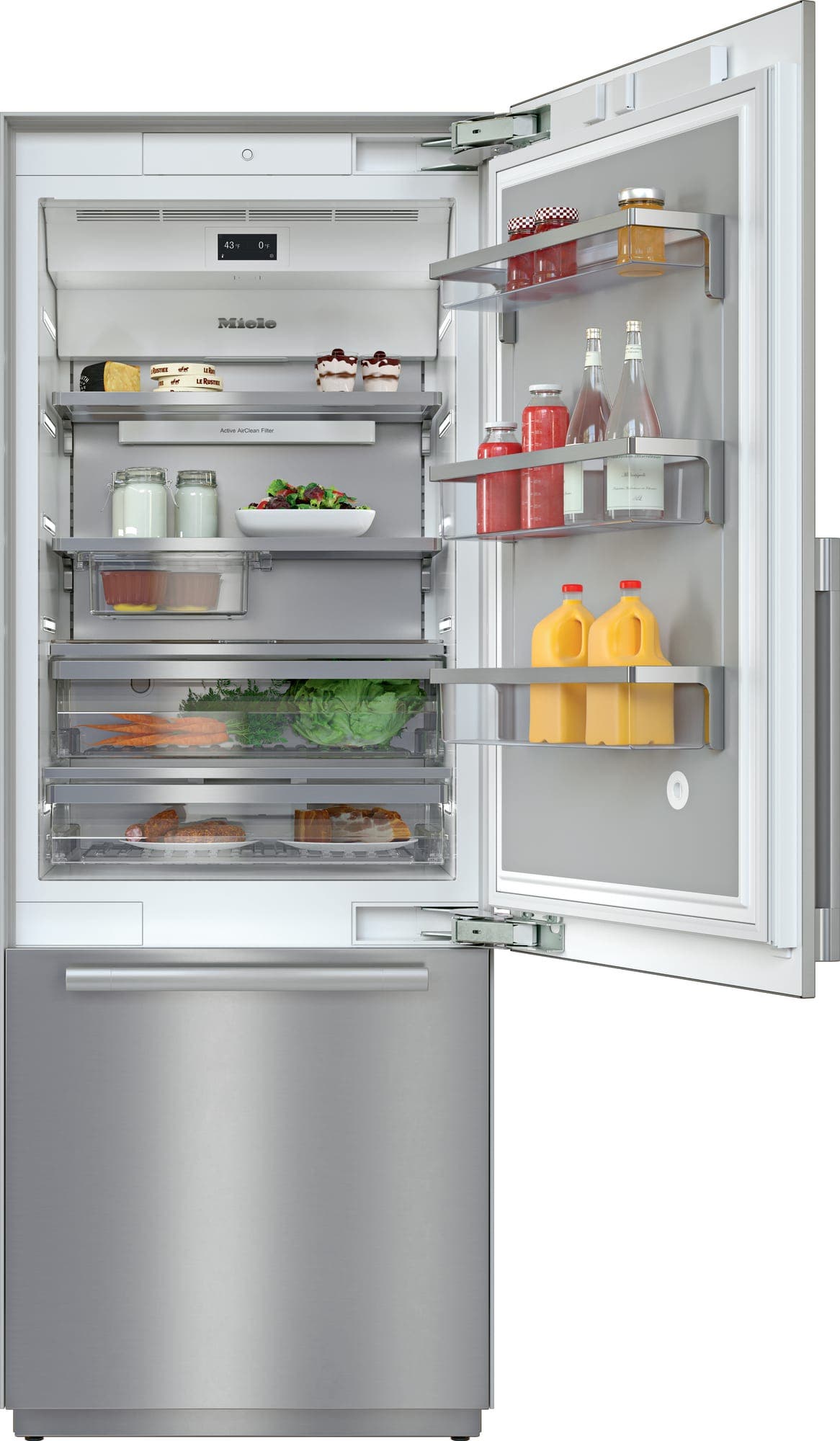 Miele KF2801SF Stainless Steel, Right Hinge