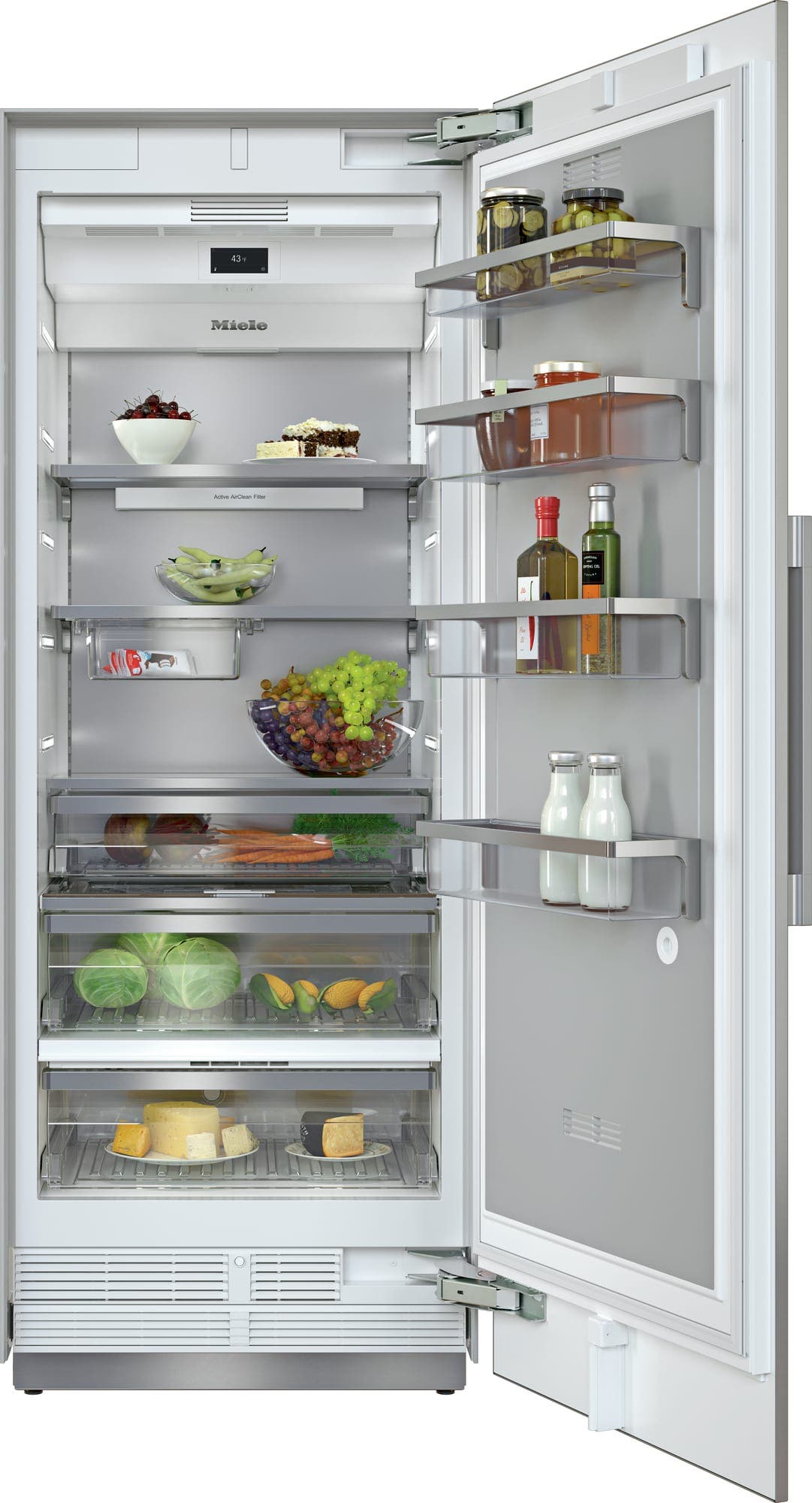Miele K2801SF Stainless Steel, Right Hinge