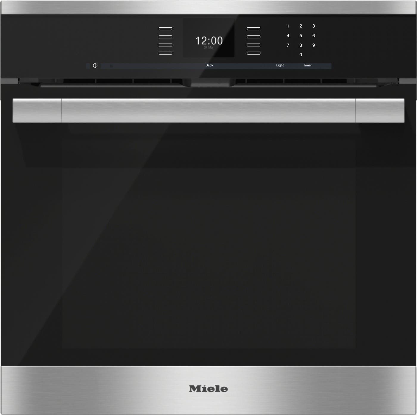 Miele H6560BPCTS Stainless Steel, Self-Clean with Comfort Swivel Ha...