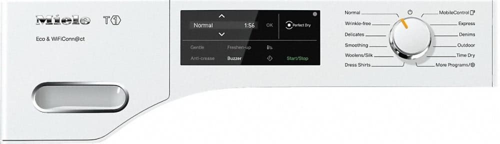 Miele TWI180 Lotus White, Glass Door
