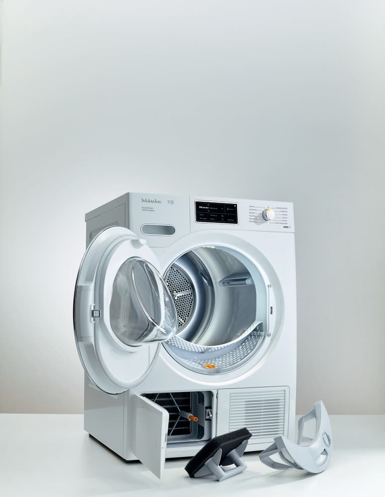 Miele TWI180 Lotus White, Glass Door