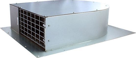 1000 CFM External Blower with 10 Inch Round Ducting