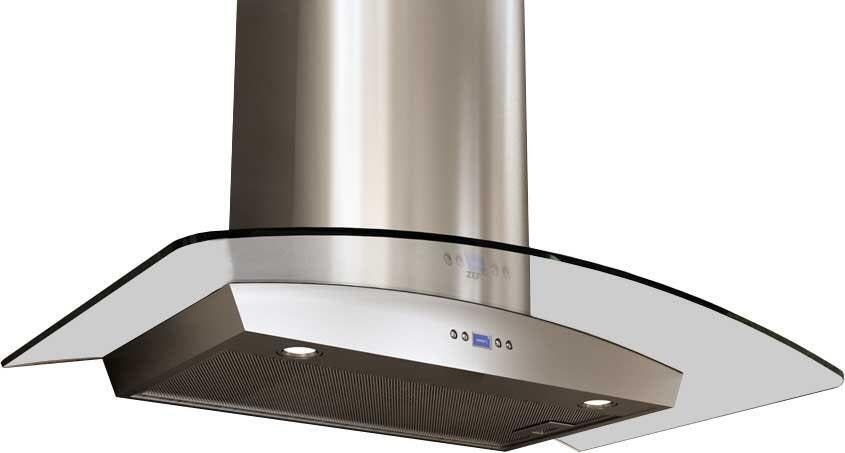 Zephyr ZMIM90BG Glass Canopy