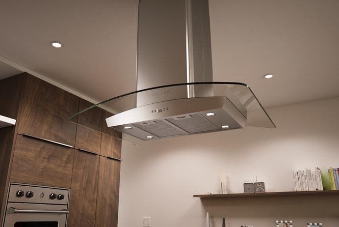 Zephyr ZMLM90BG Glass Canopy