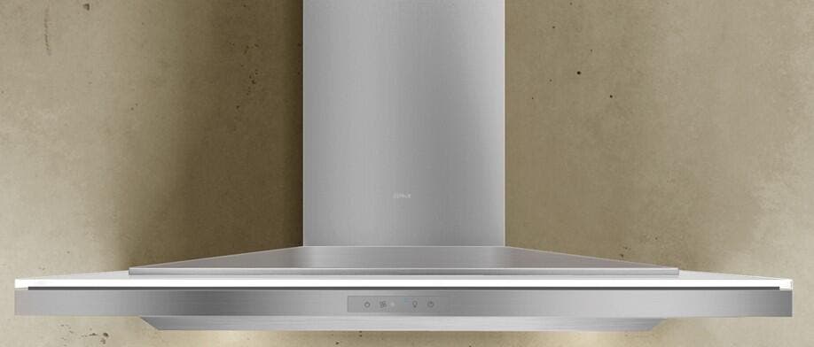 Zephyr ALAM90BWX White Glass, 36 Inch