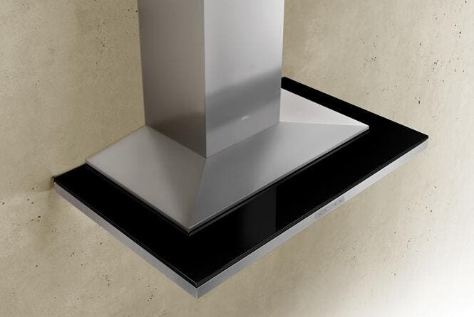 Zephyr ALAM90BBX Black Glass, 36 Inch