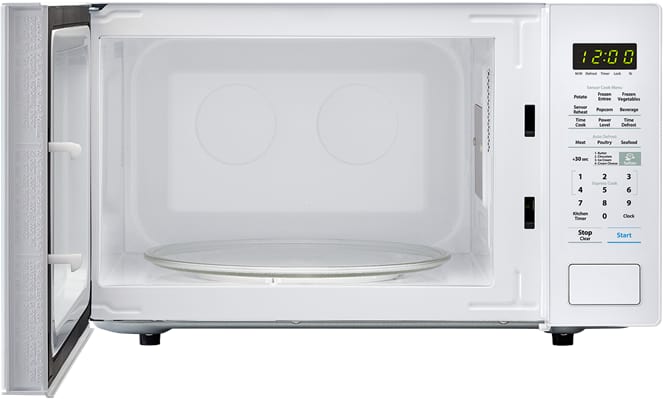 Sharp SMC1441CW 22 Inch Countertop Microwave with Sensor Cooking a...