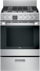 24 Inch Freestanding Gas Range with 4 Sealed Burners