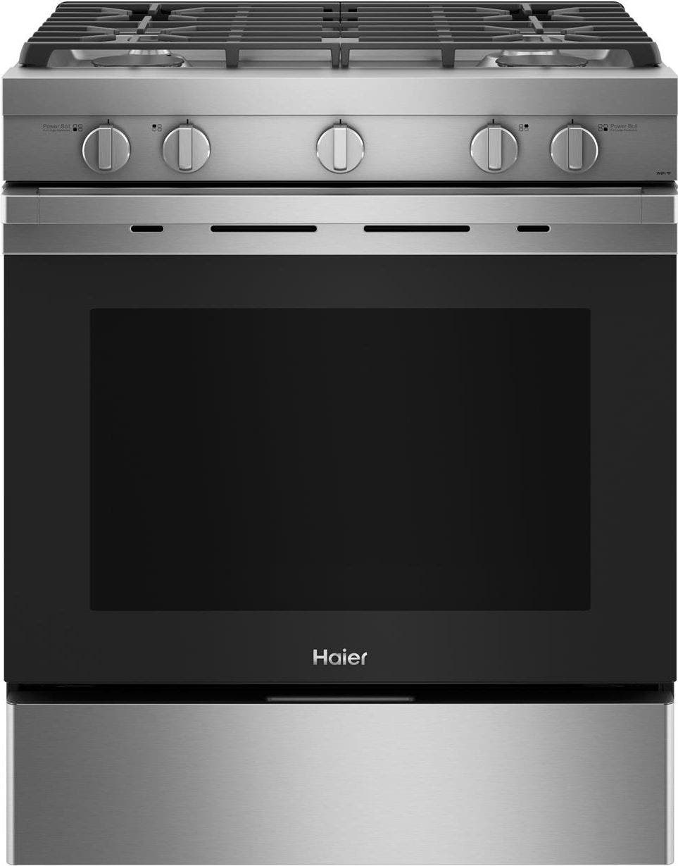 Haier QGSS740RNSS Stainless Steel, Natural Gas