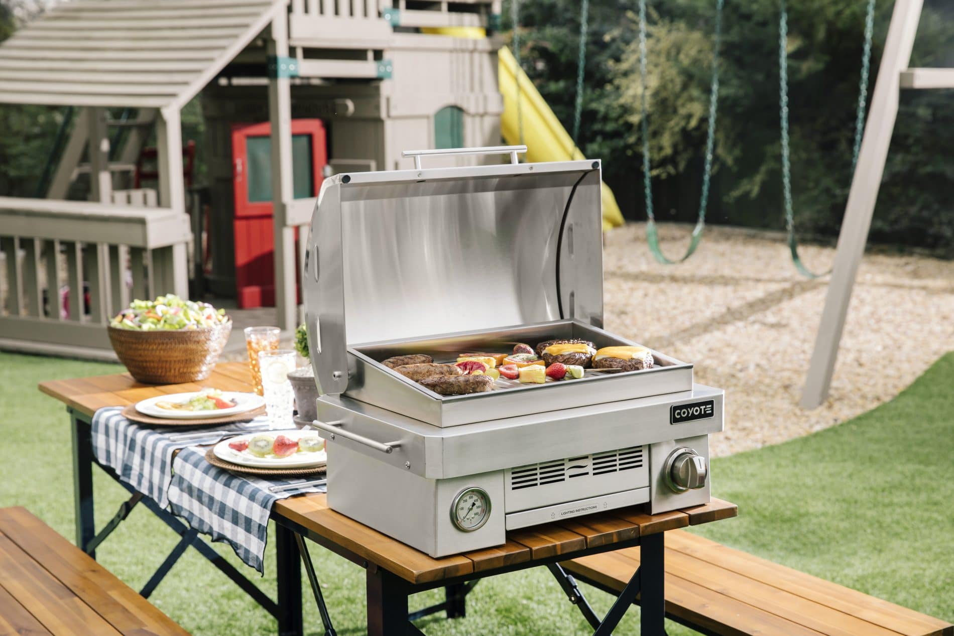 Coyote C1PORTLP Stainless Steel, Liquid Propane