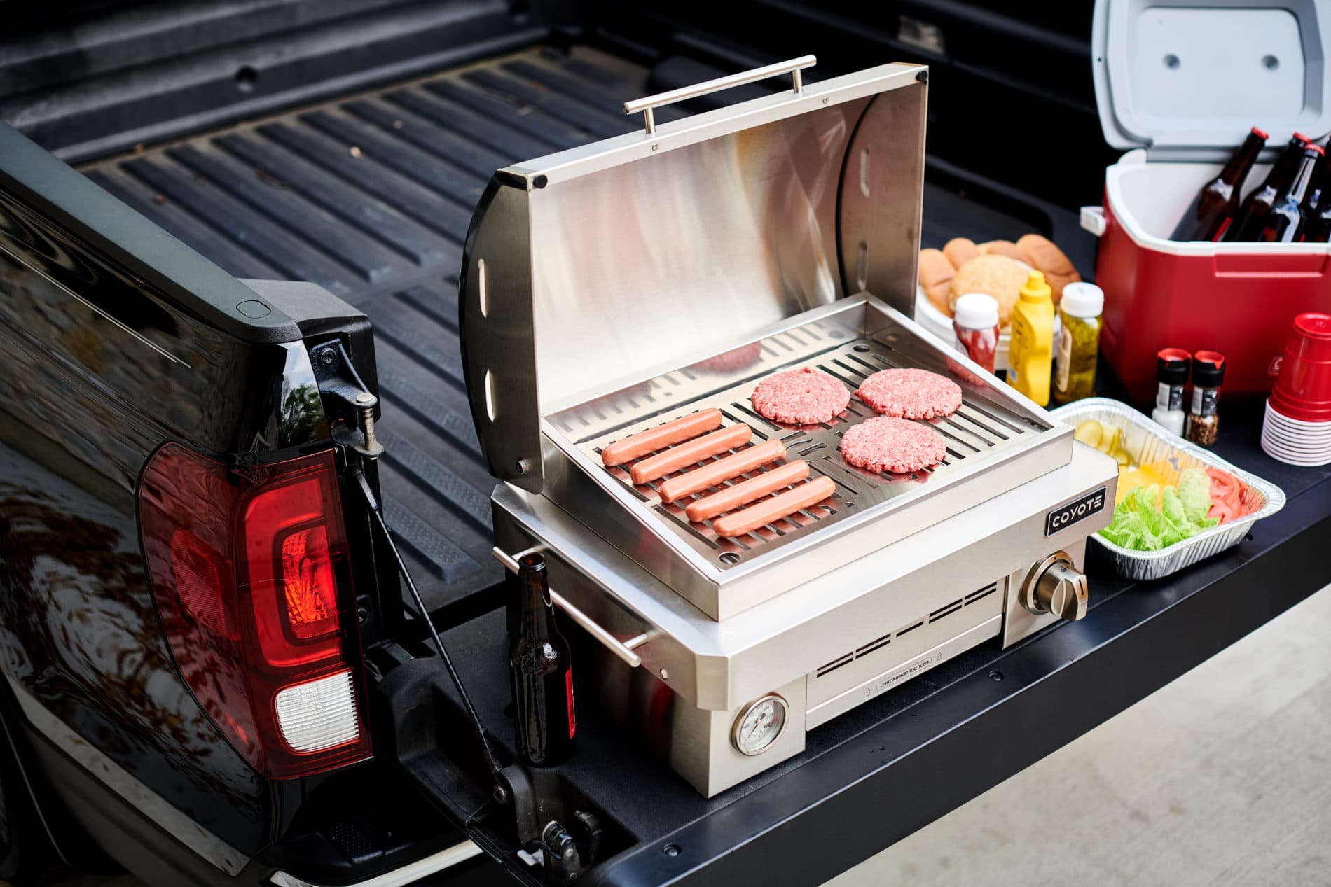 Coyote C1PORTLP Stainless Steel, Liquid Propane