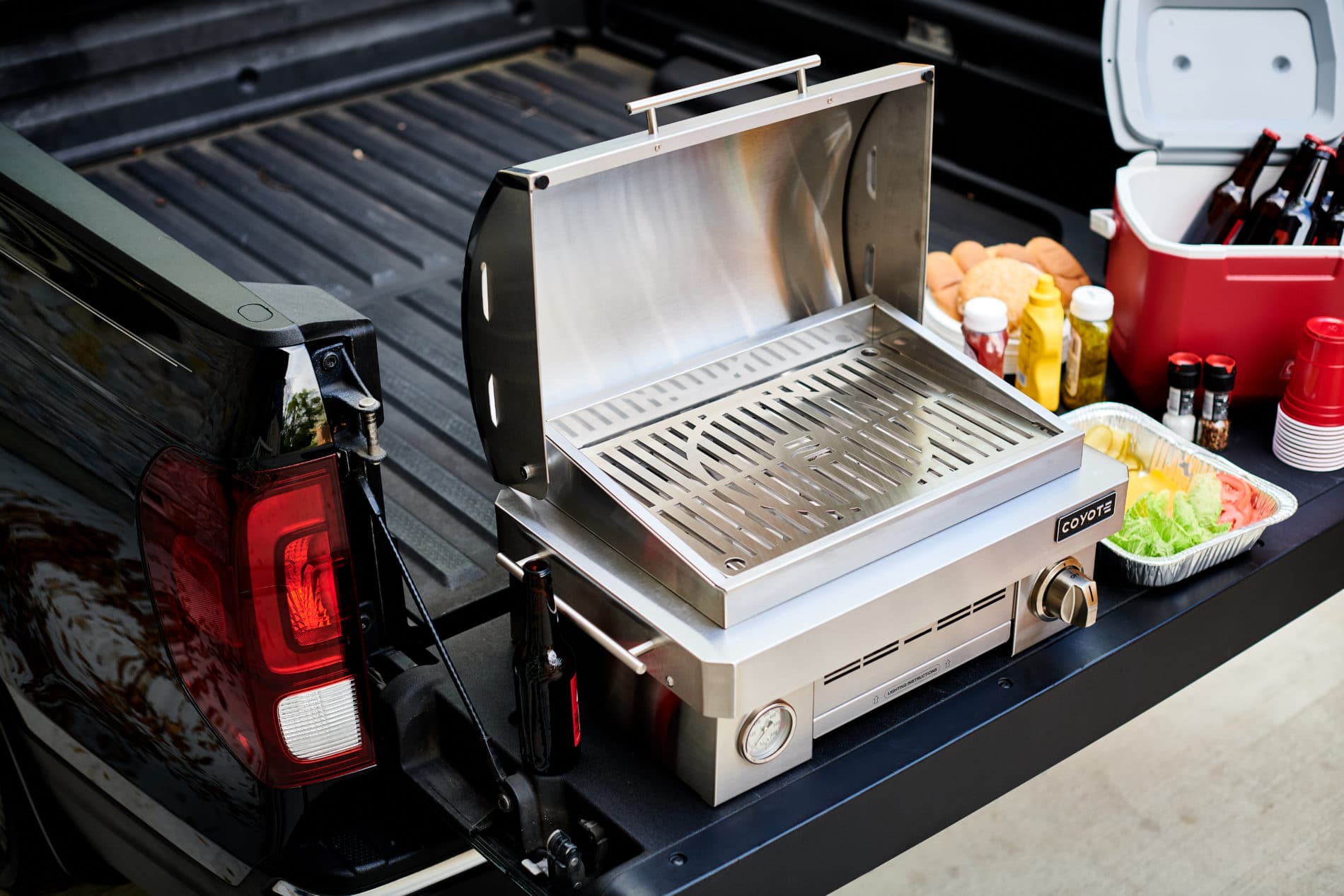 Coyote C1PORTLP Stainless Steel, Liquid Propane