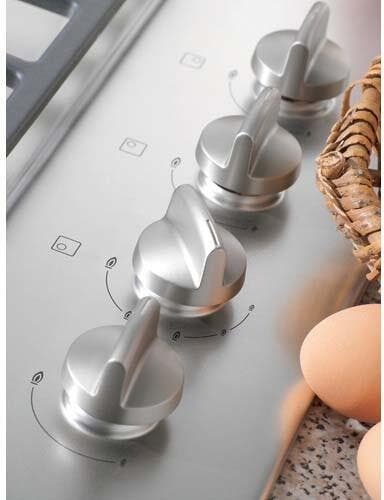 Miele KM3464LP Stainless Steel, Hexa Grate Design and Liquid Prop...