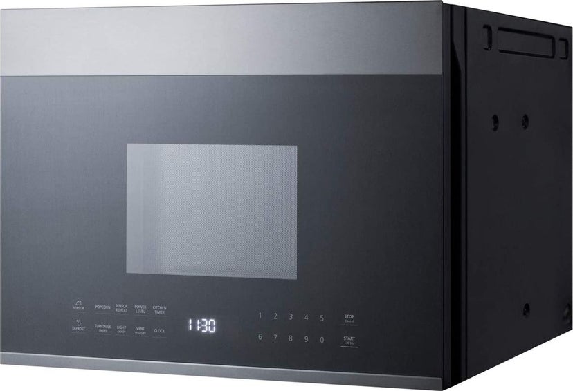 Summit MHOTR24SS 24 Inch Over the Range Microwave Oven with Convert...