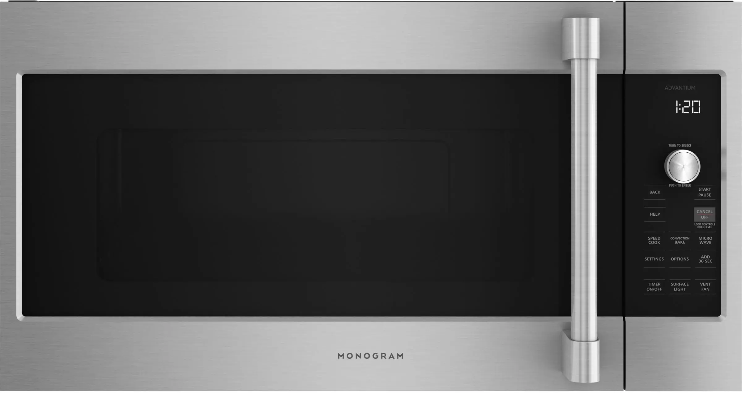 Monogram ZSA1202PSS 30 Inch Over-the-Range Microwave Oven