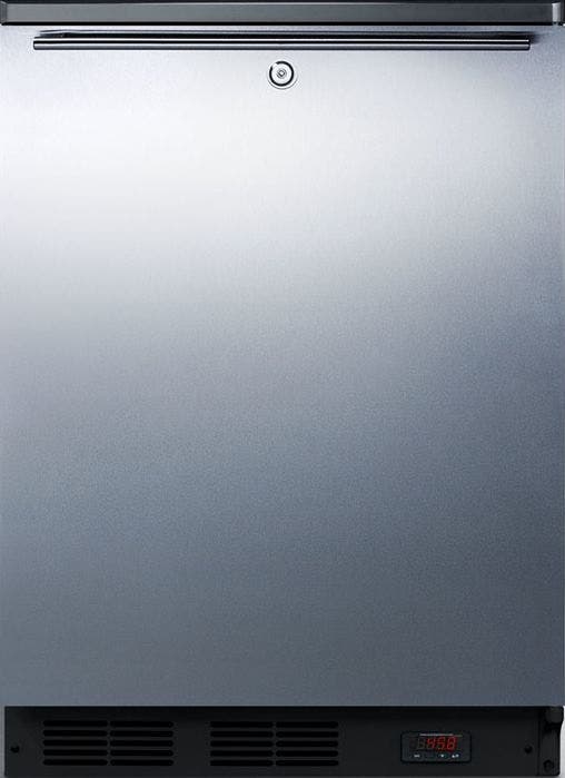 Summit FF7LBLPUBSSHH Stainless Door, Horizontal Thin Handle