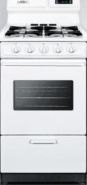 20 Inch Freestanding Gas Range with 4 Burners