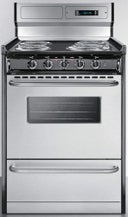 24 Inch Freestanding Electric Range with 4 Coil Elements