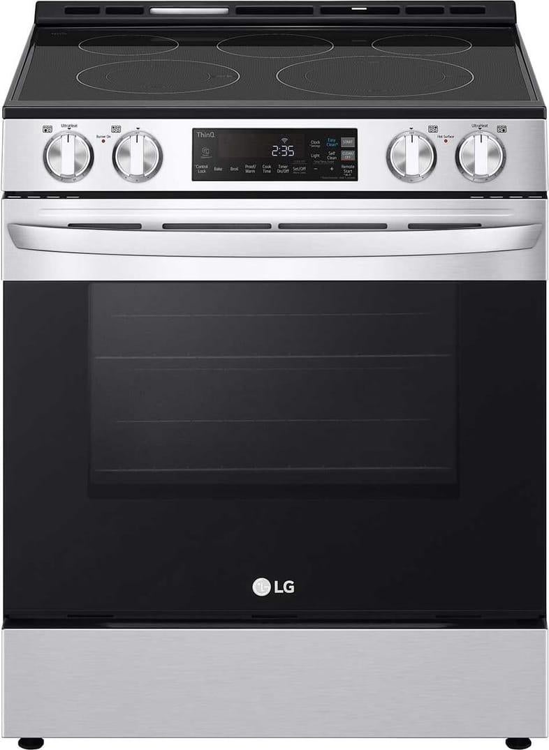 LG LSEL6331F 30 Inch Slide-In Electric Smart Range Fingerprint