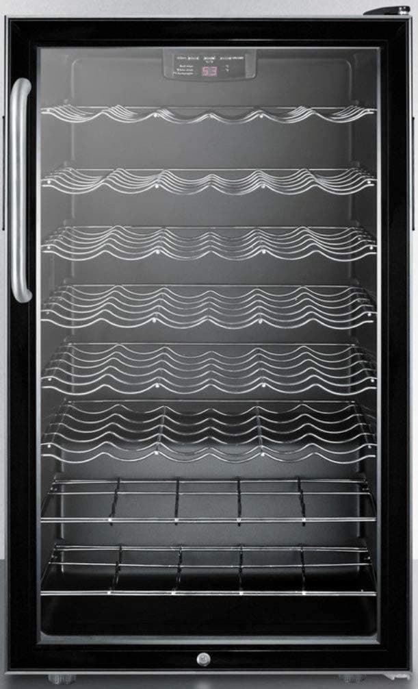 Summit SWC525LTBADA Black, Short Towel Bar Handle, ADA Compliant
