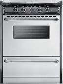 24 Inch Slide-In Electric Range with 4 Coil Elements