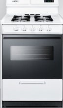 24 Inch Freestanding Gas Range with Open Burners