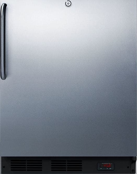 Summit FF7LBLPUBCSS Stainless Steel, Towel Bar Handle