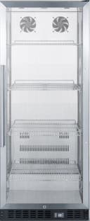 24 Inch, 11.0 Cu. Ft. Freestanding Glass Door Beverage Center with Automatic Defrost