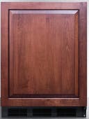 24 Inch All-Refrigerator with 5.5 cu. ft. Capacity, Adjustable Glass Shelves, Deep Shelf Space, Automatic Defrost, Interior Light, Hidden Evaporator, and ADA Compliant