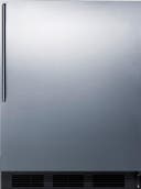 24 Inch All-Refrigerator with 5.5 cu. ft. Capacity, Adjustable Glass Shelves, Deep Shelf Space, Automatic Defrost, Interior Light, Hidden Evaporator, and ADA Compliant