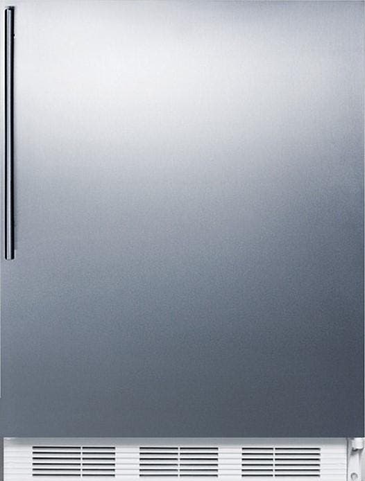 Summit CT661WBISSHVADA Stainless Steel/White, Pro Handle, ADA Compliant