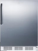 24 Inch, 5.1 Cu. Ft. Built-in/Freestanding Refrigerator with Freezer
