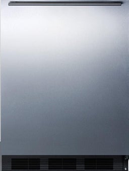 Stainless Steel/Black, Horizontal Handle, ADA Compliant