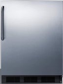 24 Inch, 5.1 Cu. Ft. Built In/Freestanding Undercounter Refrigerator with Freezer