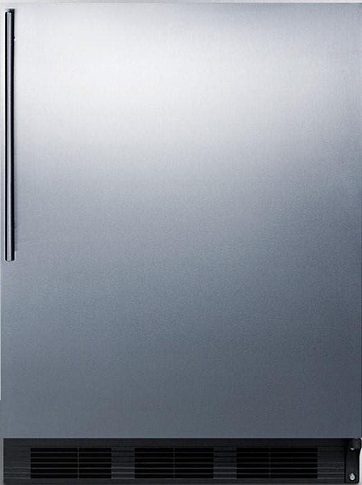 Summit FF63BKBISSHV Stainless Steel/Black, Pro Handle