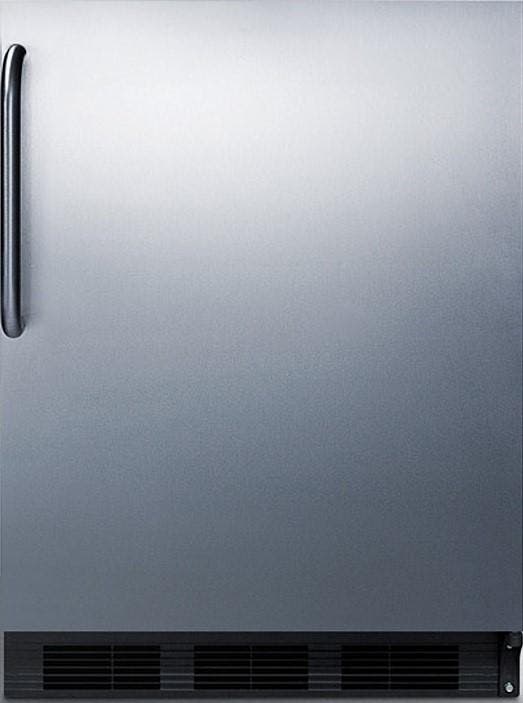 Summit FF63BKBIWP1 Stainless Steel/Black
