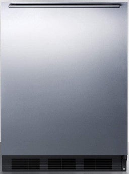 Stainless Steel/Black, Horizontal Handle, Interior light